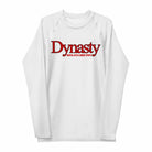 Dynasty "Comet" Rash Guard (White)-Rash Guards - Dynasty Clothing MMA