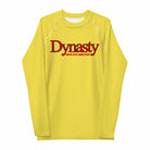 Dynasty "Comet" Rash Guard (Yellow)-Rash Guards - Dynasty Clothing MMA