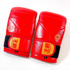 Dynasty Diamond Pro Old School Boxing Bag Gloves (Red)-Boxing Gloves - Dynasty Clothing MMA