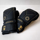 Dynasty Diamond Pro Training Gloves (Matte Black)-Boxing Gloves - Dynasty Clothing MMA