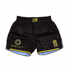 Dynasty Flagship Muay Thai / Sanda Fight Shorts V2 (Black)-Muay Thai / Sanda Shorts - Dynasty Clothing MMA