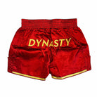 Dynasty Flagship Muay Thai / Sanda Fight Shorts V2 (Red)-Muay Thai / Sanda Shorts - Dynasty Clothing MMA