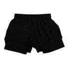 Dynasty Hybrid Pro Competition Fight Shorts (Black)-Hybrid Shorts - Dynasty Clothing MMA