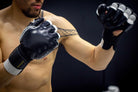 "Enter The Dragon" Old School Kung Fu Combat Gloves (Black)-MMA Gloves - Dynasty Clothing MMA