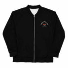 Jiu-Jitsu "Roll 'Till Death" Bomber Jacket (Black)-Bomber Jacket - Dynasty Clothing MMA