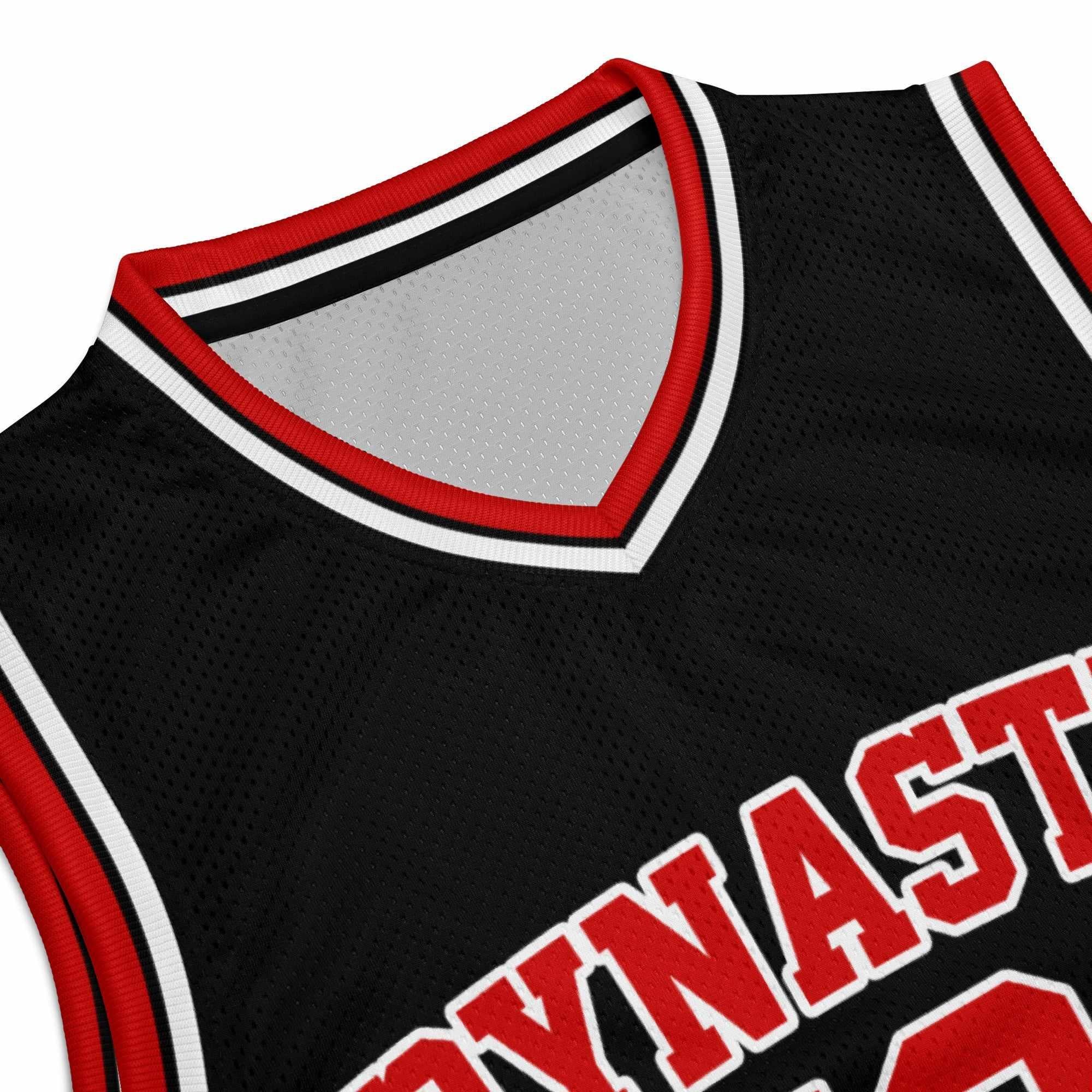 Slam Dunk Premium Basketball Jersey (Black)-Tank Tops - Dynasty Clothing MMA