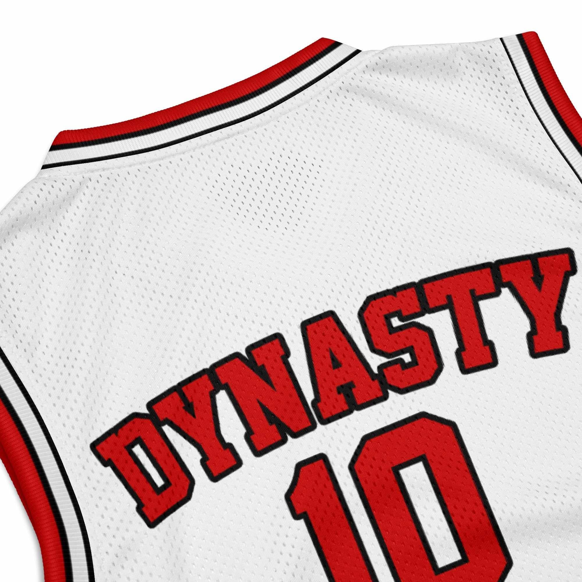 Slam Dunk Premium Basketball Jersey (White)-Tank Tops - Dynasty Clothing MMA