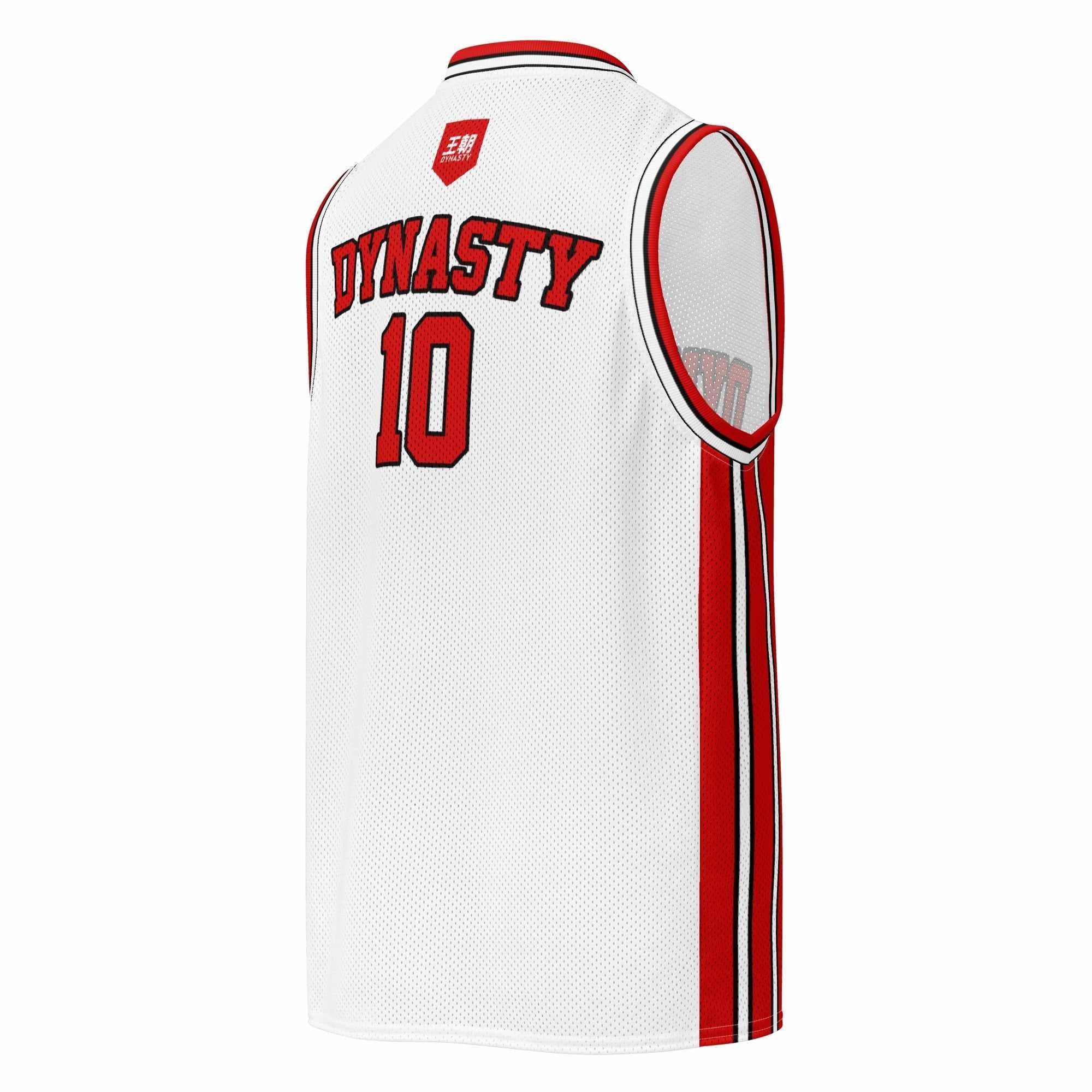 Slam Dunk Premium Basketball Jersey (White)-Tank Tops - Dynasty Clothing MMA