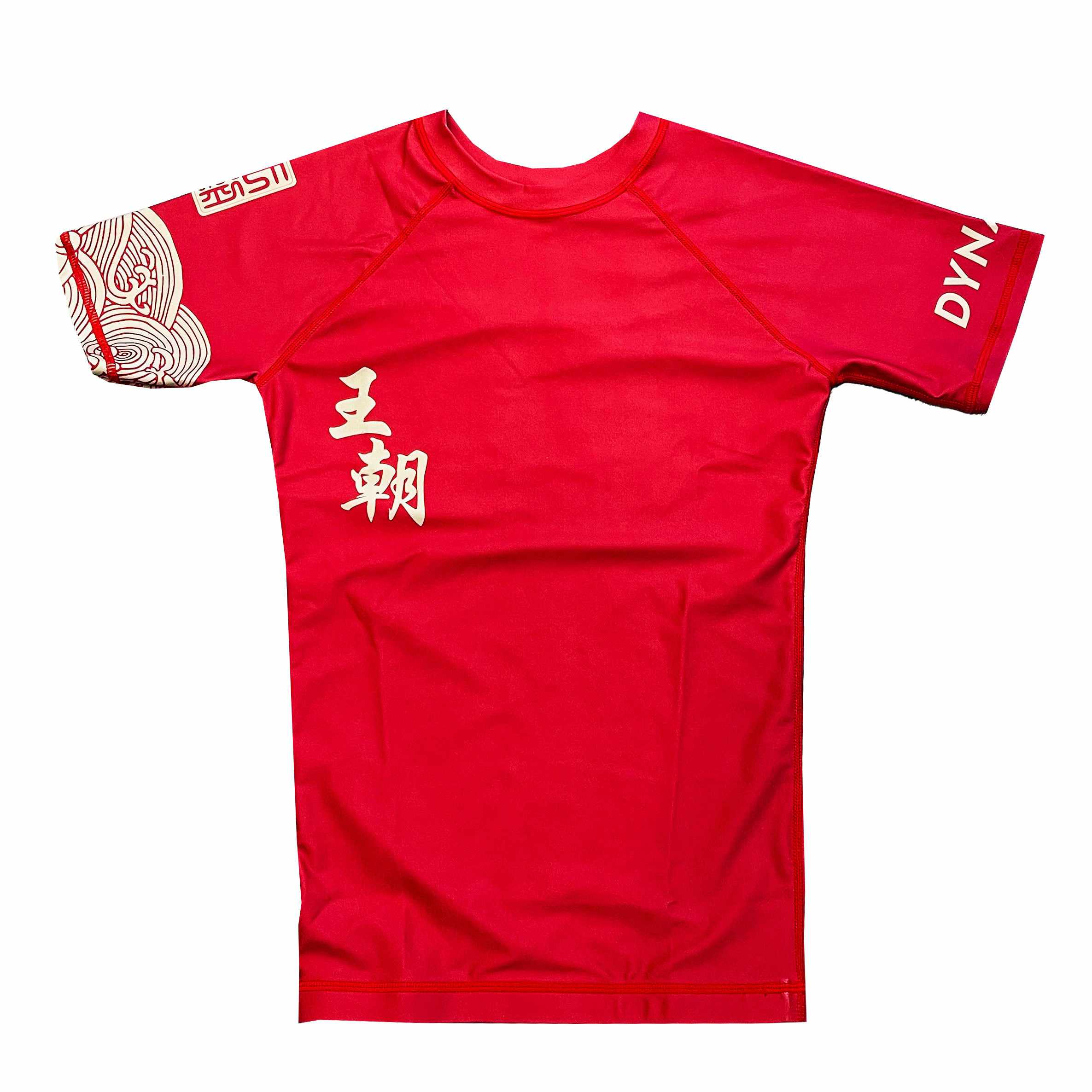 Storm Riders Elite Rash Guard (Red)-Rash Guards - Dynasty Clothing MMA