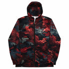 Tactical Camouflage Windbreaker Jacket (Red Woodland)-Hoodies / Sweaters - Dynasty Clothing MMA