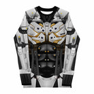 Cyborg Ninja Raiden Rash Guard (White)-Rash Guards - Dynasty Clothing MMA