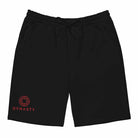 Dynasty Emblem Embroidered Fleece Shorts-Pants - Dynasty Clothing MMA