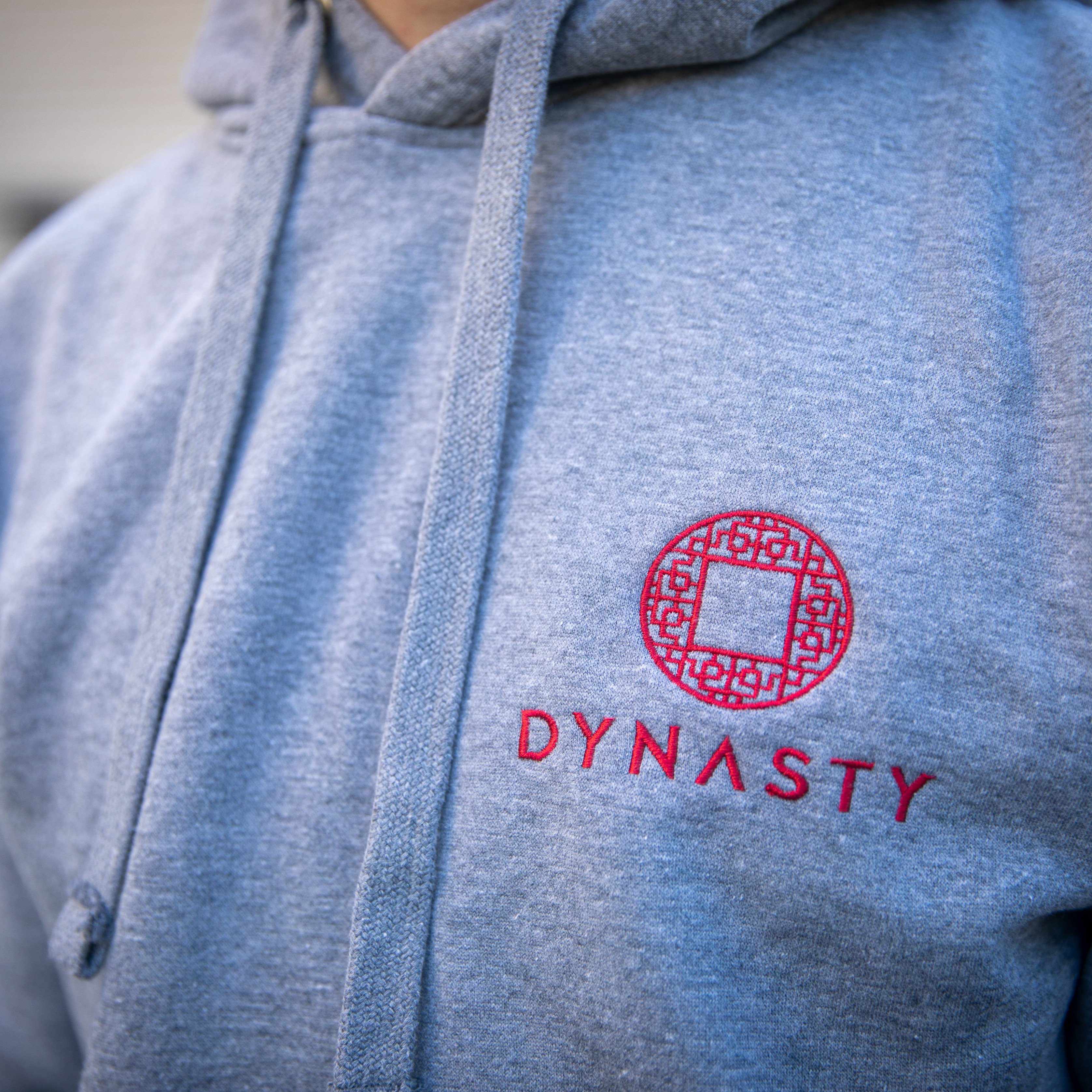 Dynasty Emblem Premium Embroidered Hoodie-Hoodies / Sweaters - Dynasty Clothing MMA