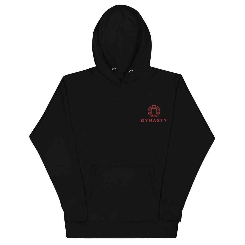 Dynasty Emblem Premium Embroidered Hoodie-Hoodies / Sweaters - Dynasty Clothing MMA