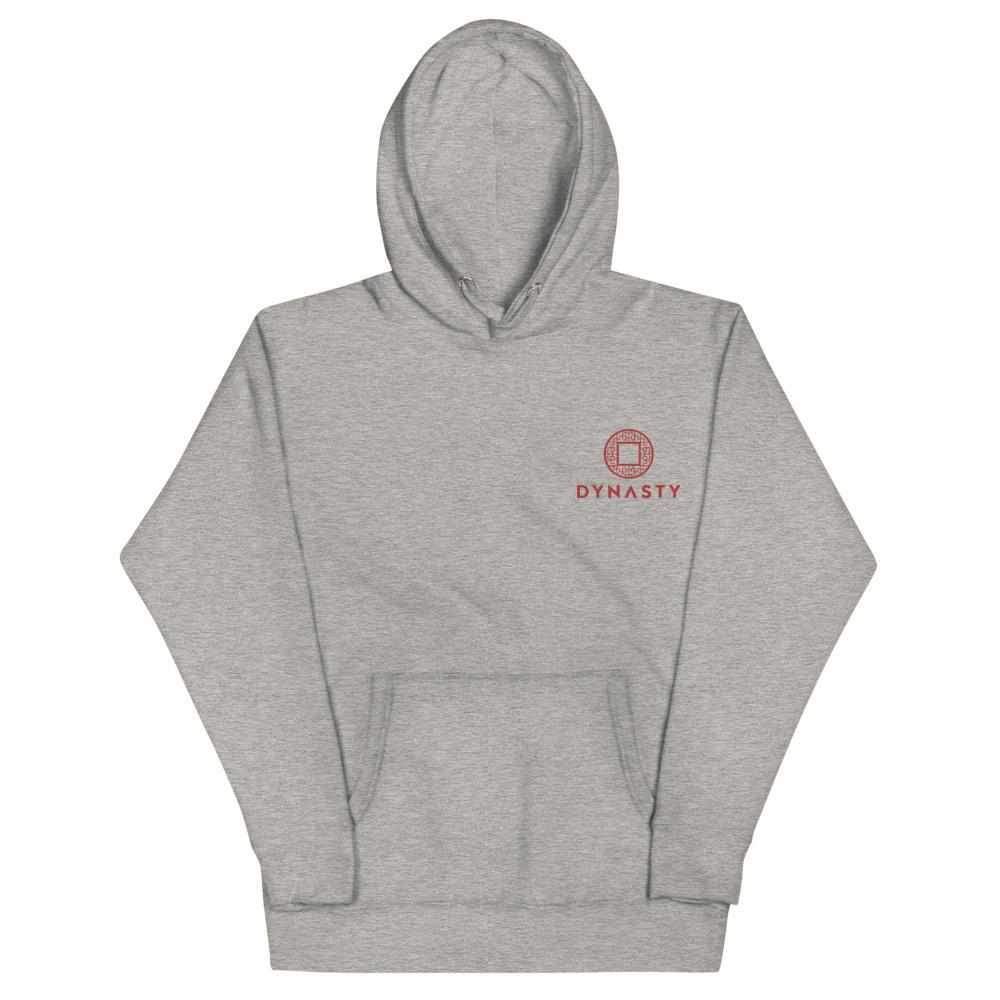 Dynasty Emblem Premium Embroidered Hoodie-Hoodies / Sweaters - Dynasty Clothing MMA