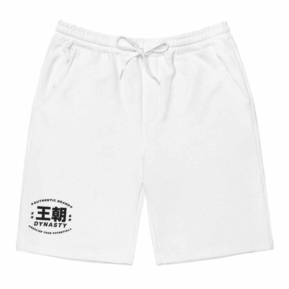 Dynasty Realize Your Potential Embroidered Fleece Shorts-Pants - Dynasty Clothing MMA