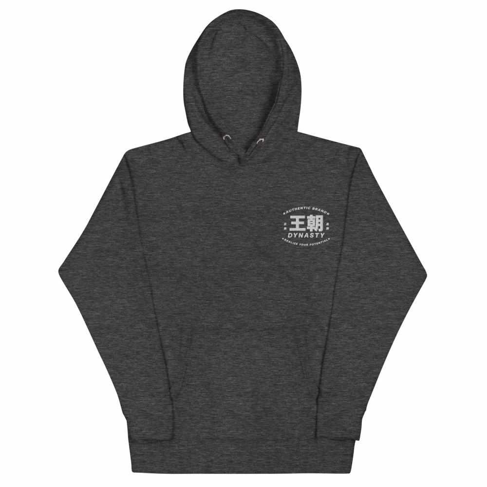 Dynasty Realize Your Potential Premium Embroidered Hoodie-Hoodies / Sweaters - Dynasty Clothing MMA