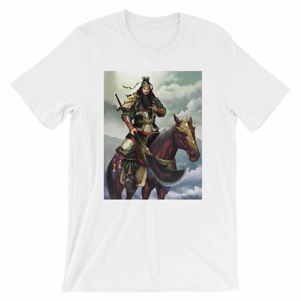 God of War (Guan Yu) Crew Neck Premium Print T-Shirt-T-Shirts - Dynasty Clothing MMA