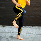 Legendary Spirit Grappling Spats (Tiger Black)-Grappling Spats / Tights - Dynasty Clothing MMA