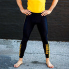 Legendary Spirit Grappling Spats (Tiger Black)-Grappling Spats / Tights - Dynasty Clothing MMA