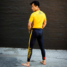 Legendary Spirit Grappling Spats (Tiger Black)-Grappling Spats / Tights - Dynasty Clothing MMA