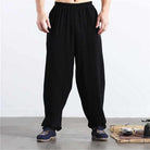 Neo Classic Kung Fu Elastic Loose Trousers-Neo Dynasty - Dynasty Clothing MMA