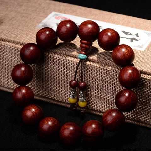 Red 2024 sandalwood bracelet