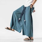 Neo Samurai Wide Leg Pants-Neo Dynasty - Dynasty Clothing MMA