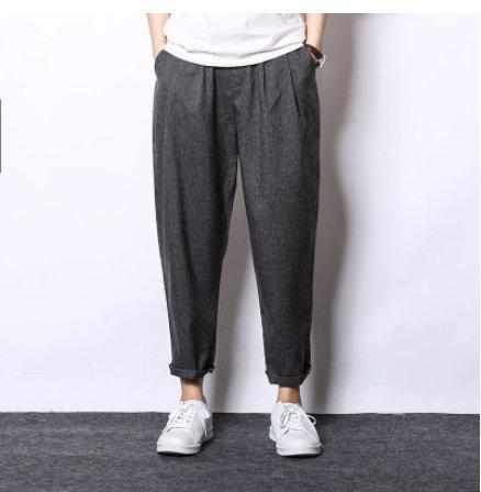 Neo Zen Casual Knitted Ankle Length Pants-Neo Dynasty - Dynasty Clothing MMA