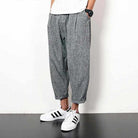 Neo Zen Casual Knitted Ankle Length Pants-Neo Dynasty - Dynasty Clothing MMA