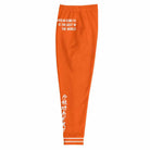 少林功夫 Shaolin Kung Fu Unisex Joggers (Orange)-Joggers Set - Dynasty Clothing MMA