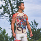 The Patriot Yue Fei Rash Guard-Rash Guards - Dynasty Clothing MMA