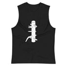 Wooden Dummy Muk Yan Jong Muscle Shirt-Tank Tops - Dynasty Clothing MMA